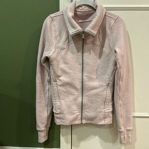 LULU Lemon pink zip up jacket